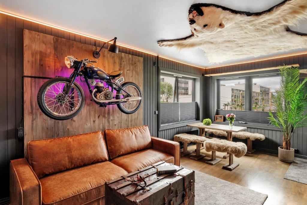 The Arctic Totem - Ice Bear & Sami Winter Garden, Tromsø