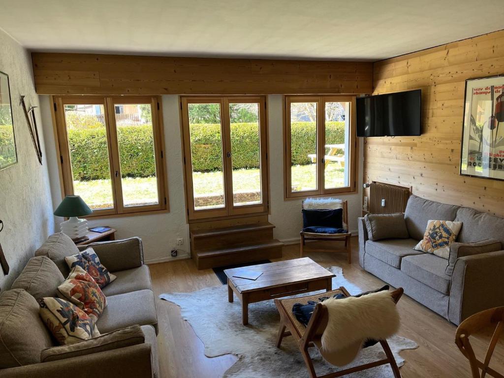 Appartement cosy 2 chambres, terrasse et parking à Megève - FR-1-453-52 - 1