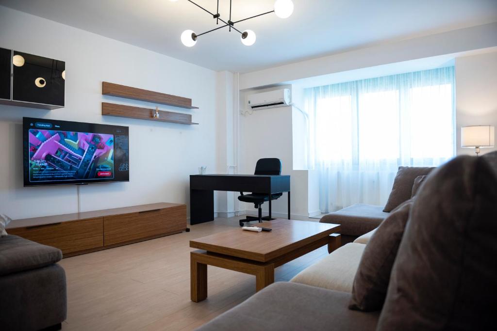 Elegant 2BR Apartment in Chic Area, Bukurešť