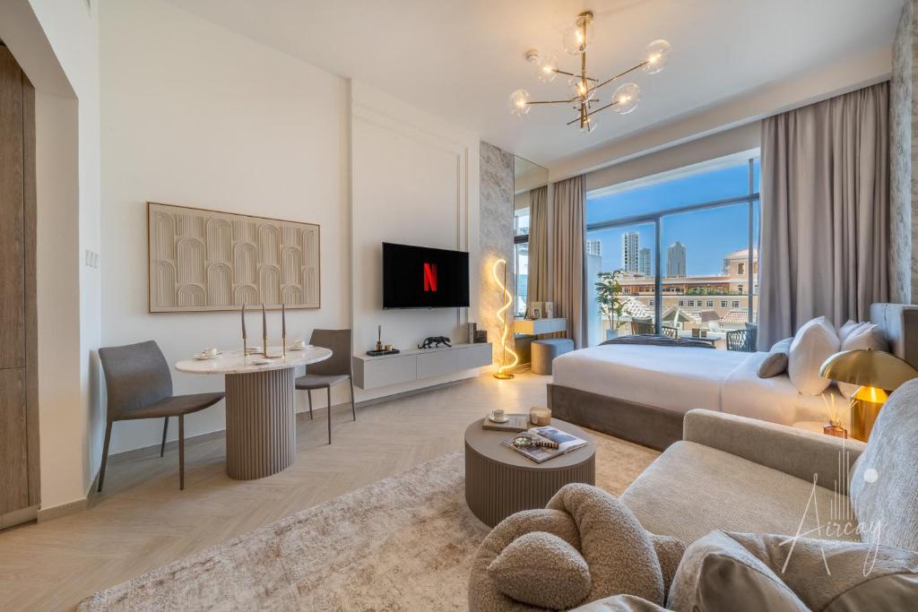 Luxurious Design Boutique Studio Hideaway Jvc, Dubaj