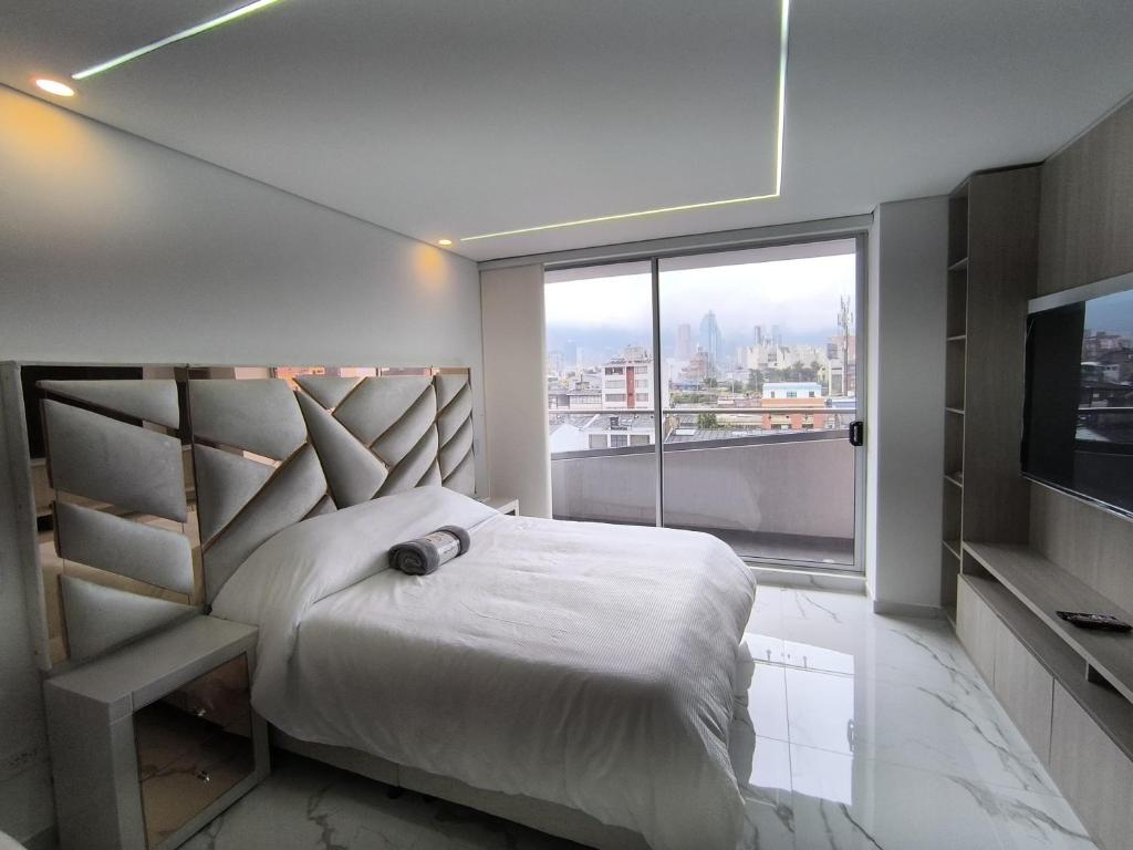 Apartaestudio amoblado, Edificio asturiano 502, Bogotá