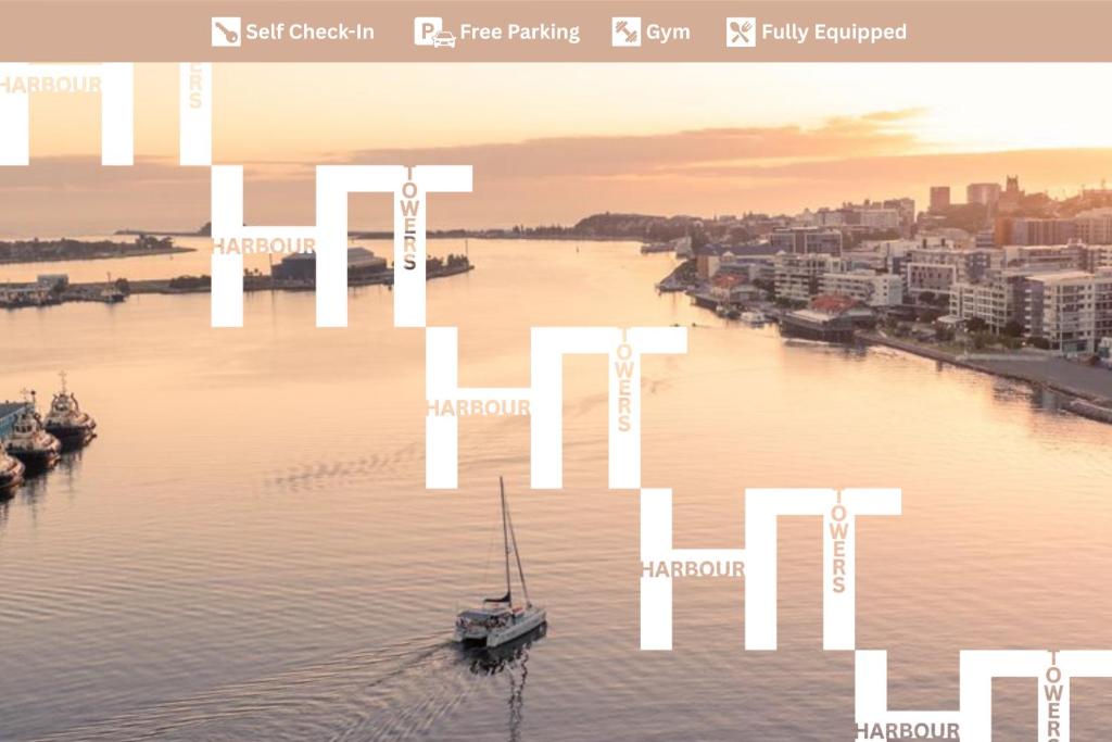Harbour Towers, Newcastle's Elite Apartment Stays, Free Parking & Tram Access, Newcastle