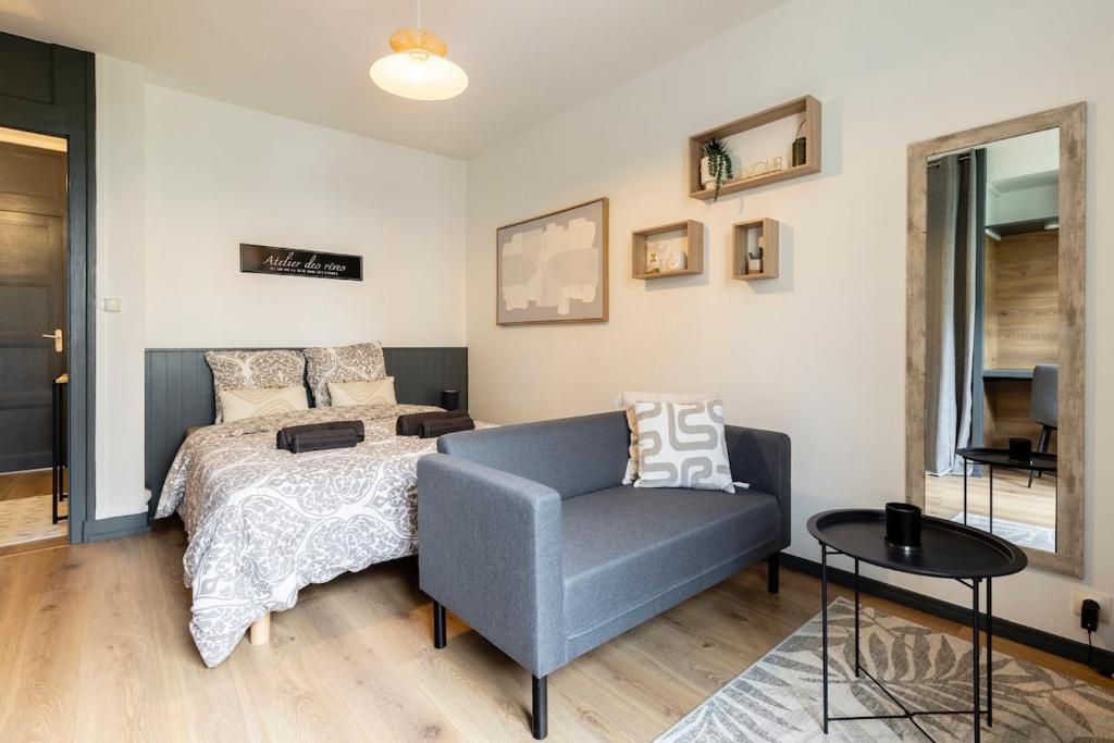 Le VD - appartement T2 proche gare et centre-ville, Bourg-en-Bresse