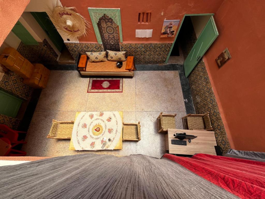 里院 Daoudiate courtyard, Marrakech