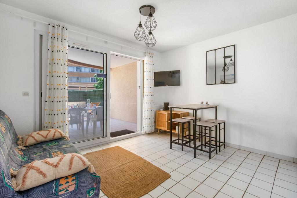 Le Sirocco - Parking - Terrasse - Accès plage, Valras-Plage