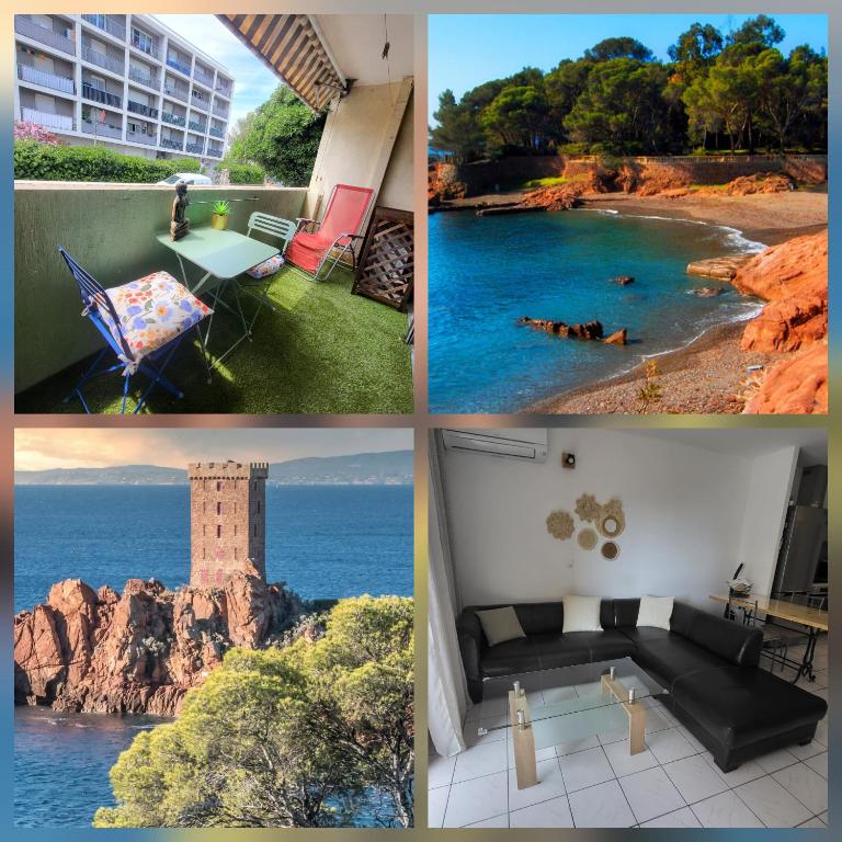 Air conditioned appartment 270m from beach, Saint-Raphaël