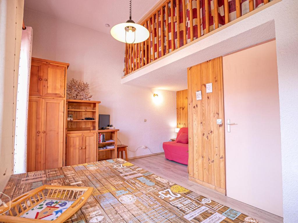 Studio avec balcon et Wifi à Aussois - 2