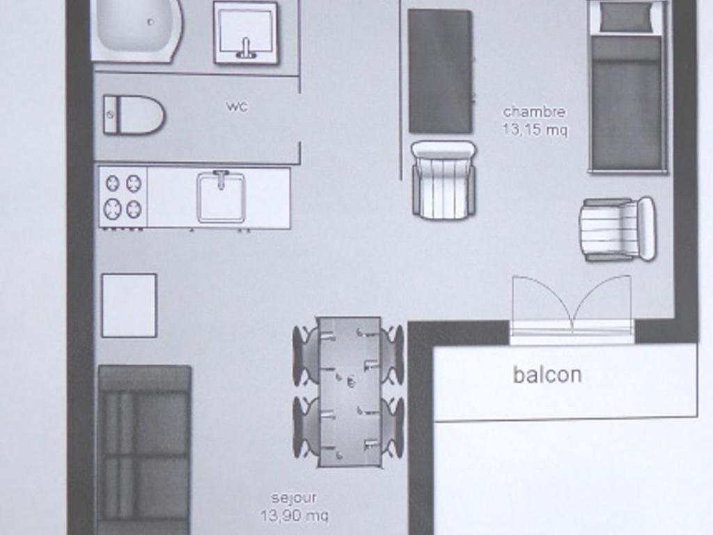 Appartement à Aussois, 34m², 4 pers, proche remontées mécaniques - 2
