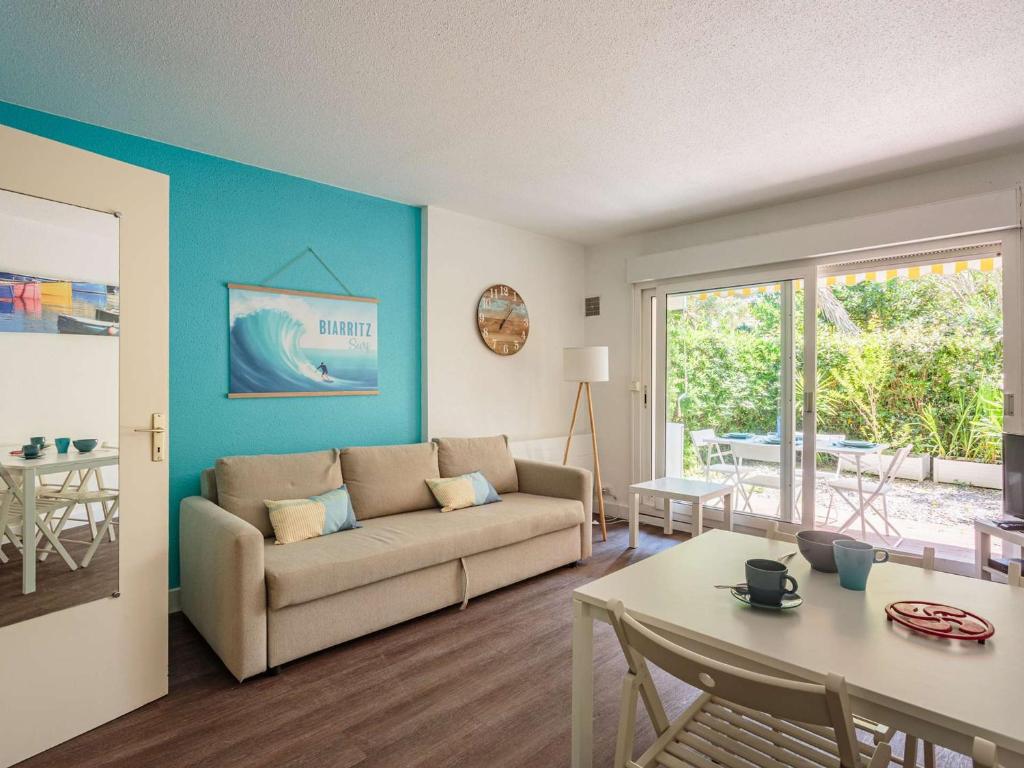 Charmant studio avec terrasse et parking à Biarritz - FR-1-3-629 - 1