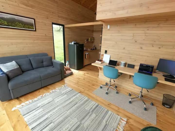 Tiny House de Madera con Vista Panoramica - 5