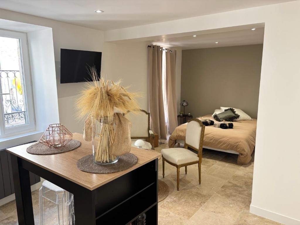 Chaleureux T1 avec Balcon, Vals-les-Bains