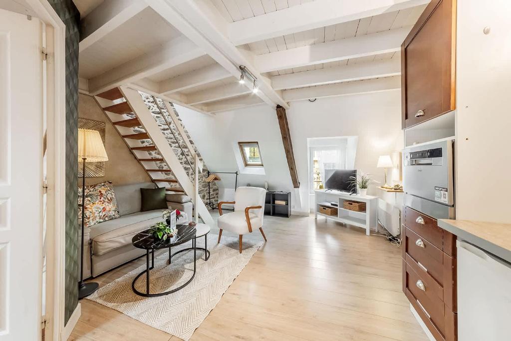 Le Ruellan charmant duplex proche plage 전경