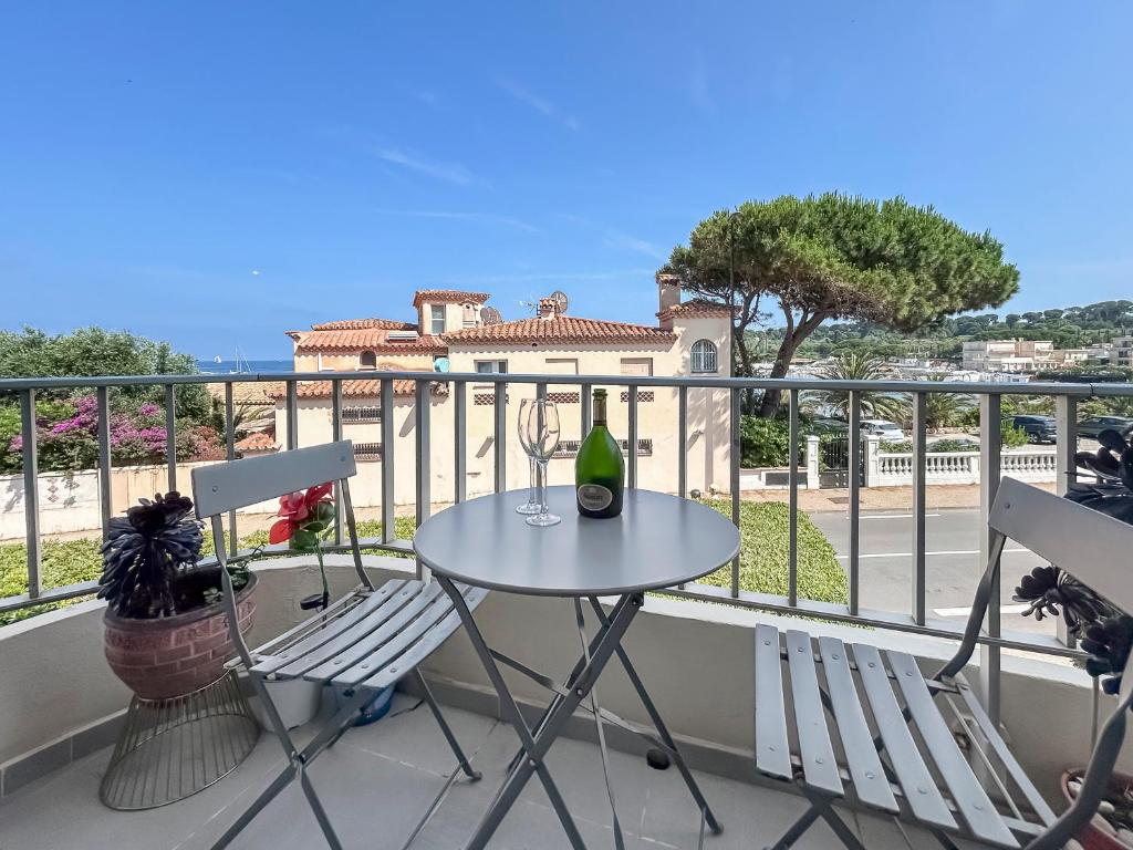 Studio Cap d Antibes Balcon vue mer - 1