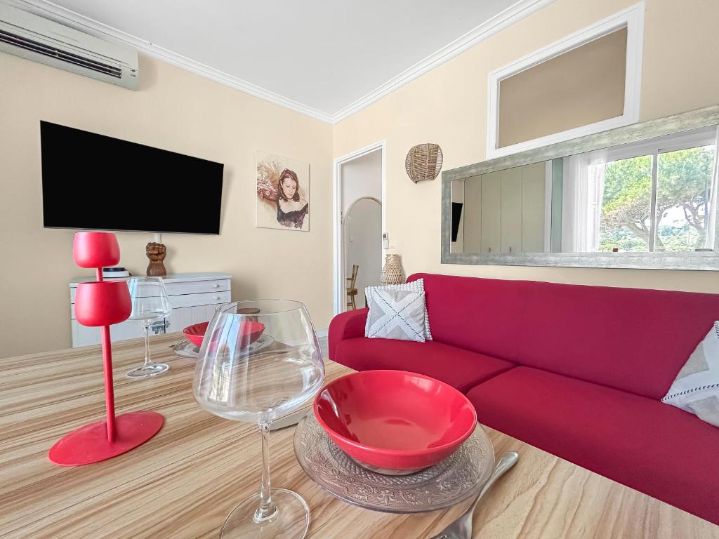 Studio Cap d Antibes Balcon vue mer - 5