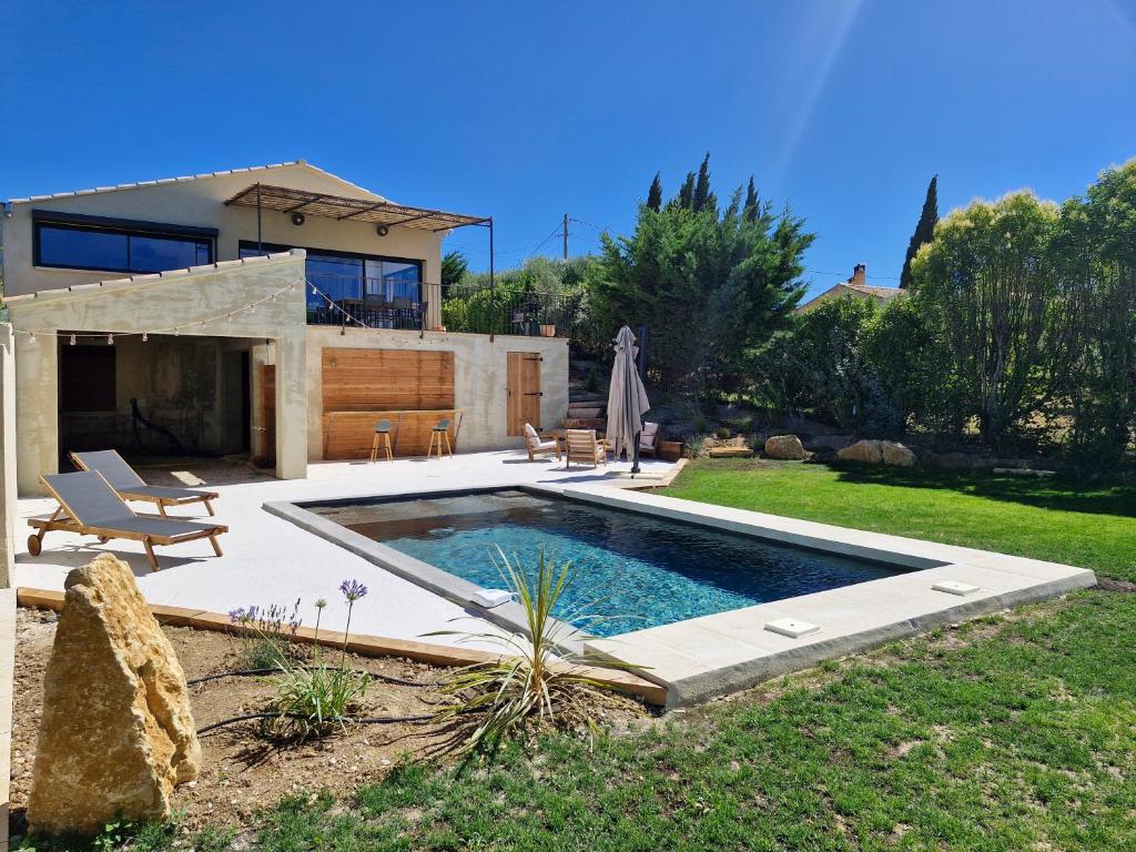 Villa avec piscine à Bedoin - au pied du Mont Ventoux - 5