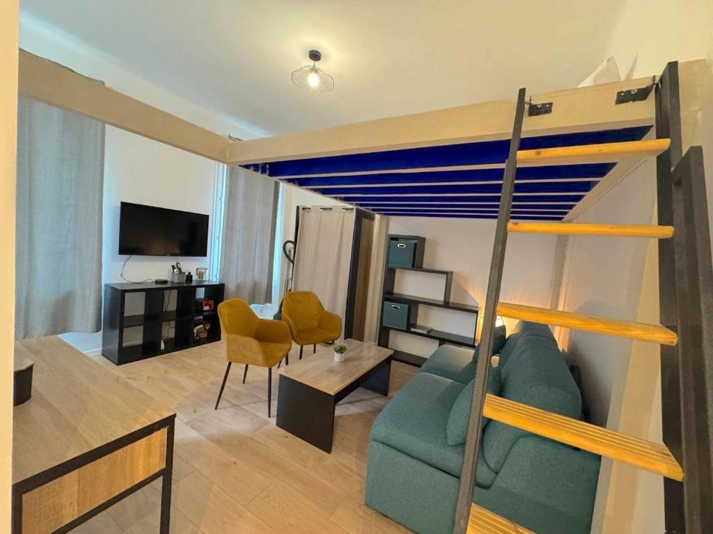 Appartement élégant plage à 100m prom des anglais, Nice