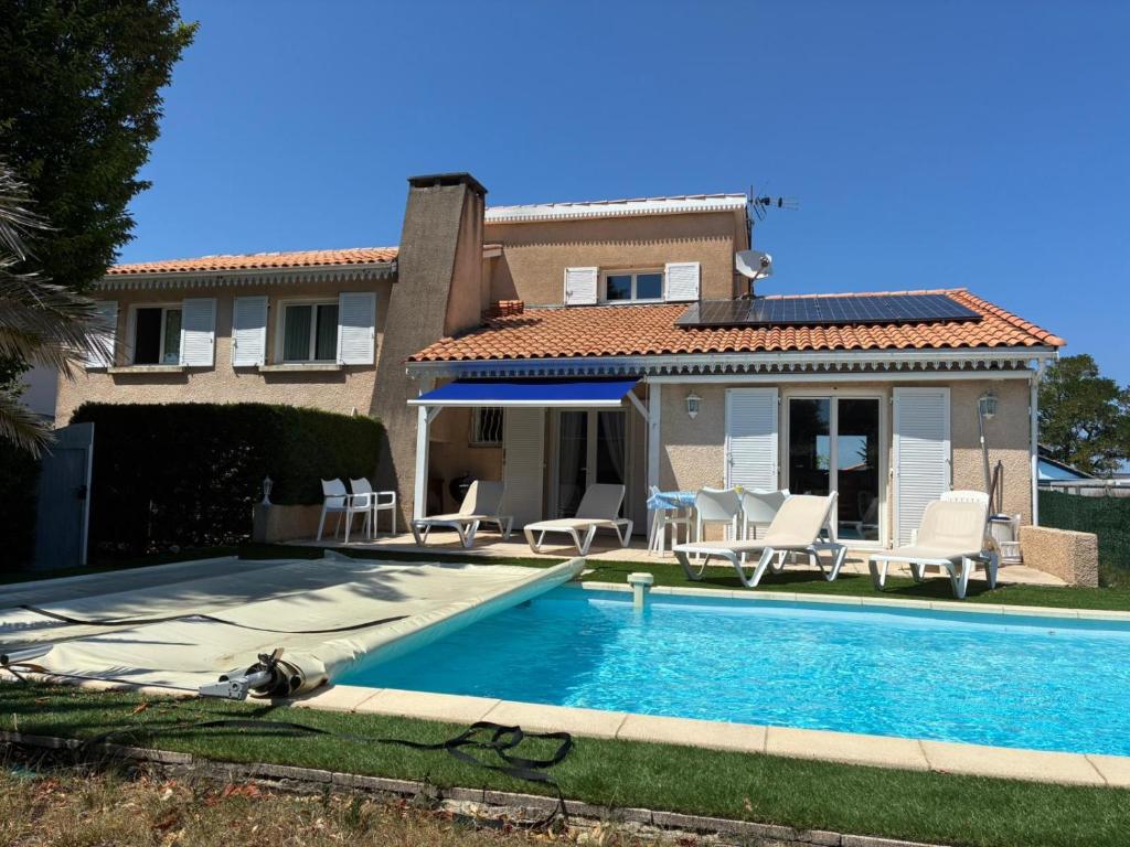 Villa La Hume proche port plage commodités Bassin d'Arcachon avec piscine chauffée - 3