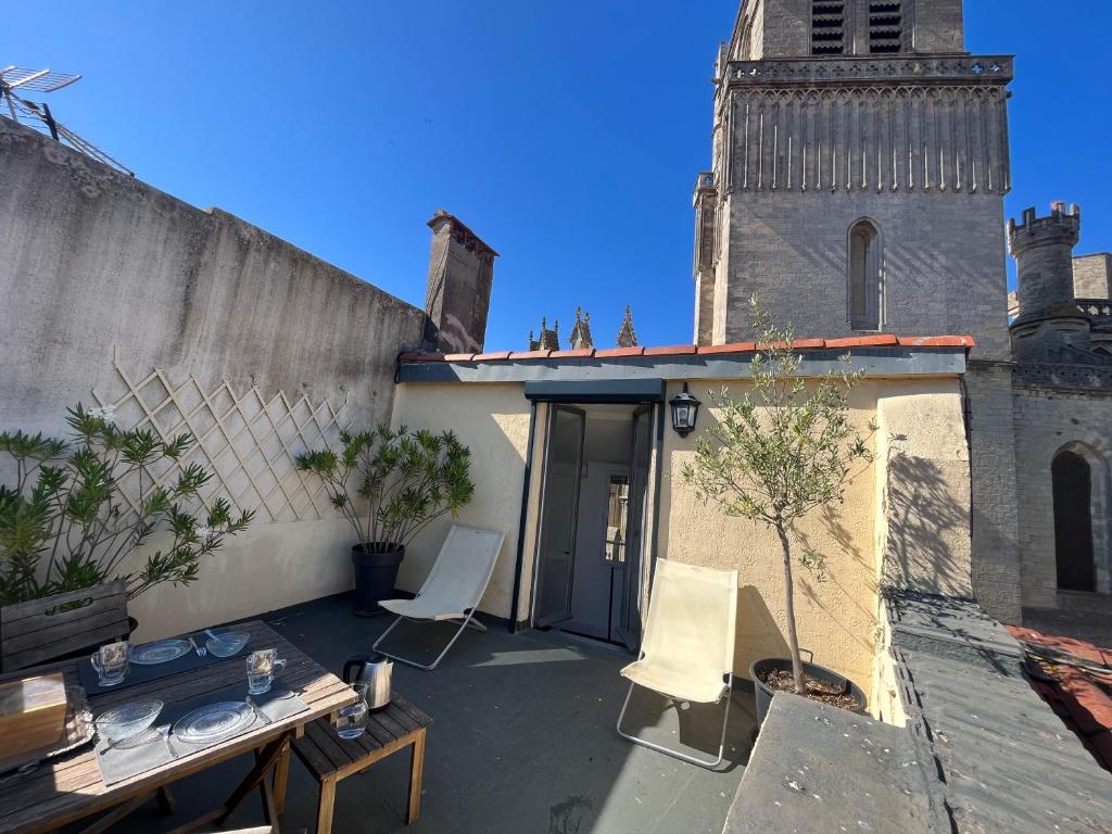 Le Logis du Chanoine, 50 m2 and terrace face to Cathedral - 5