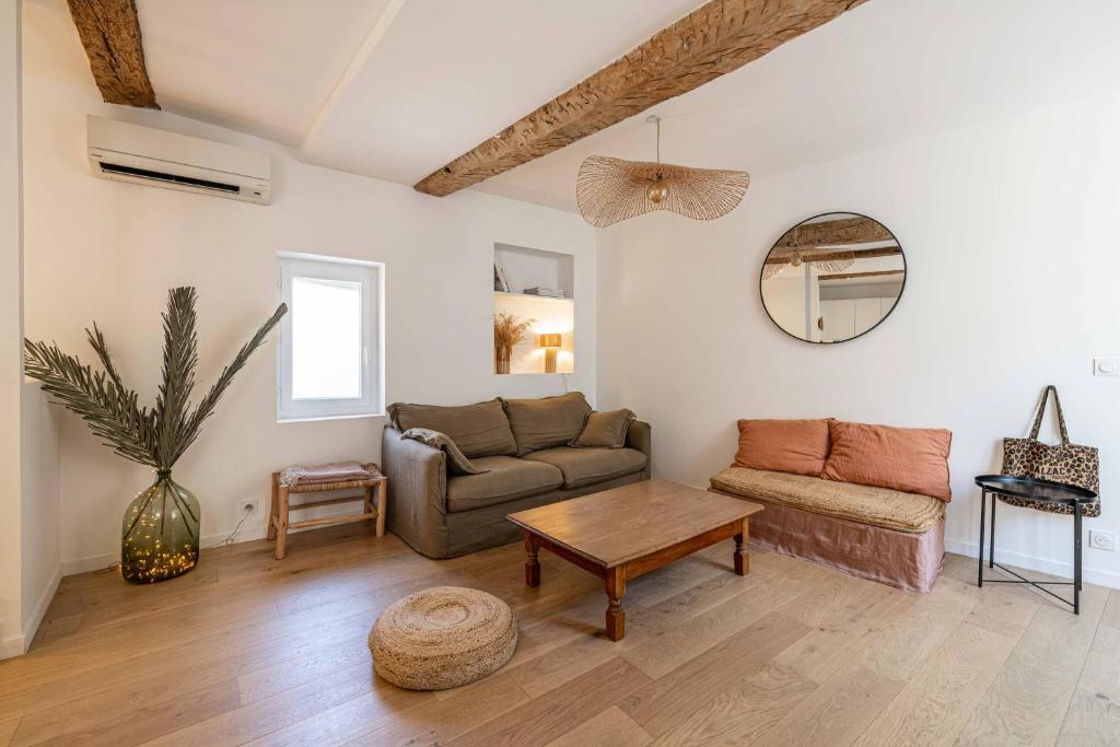 L'EMERAUDE duplex confortable au cœur de Cannes, proche plage du Midi et Palais - 1