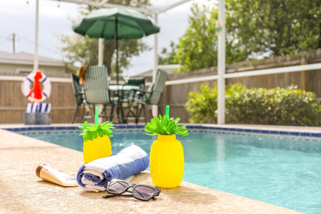 Salty Tide Getaway - Nightlife, Pool, Play, Beach, Palm Harbor