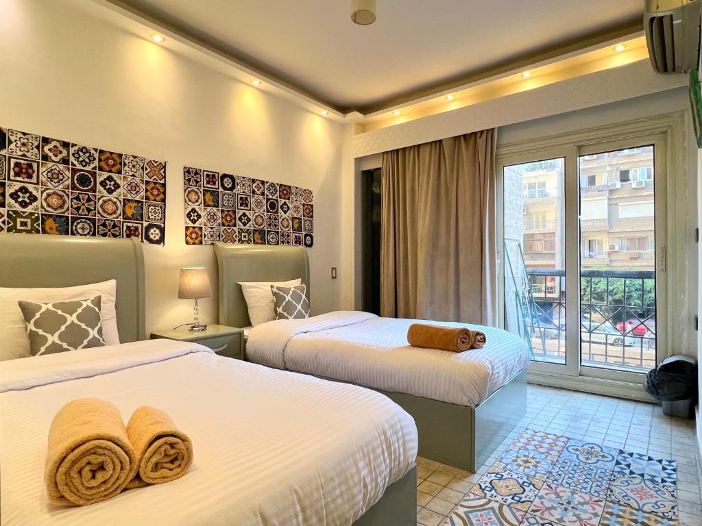 Charming 2BR Apt in Scenic Zamalek - Cosmic 7, Káhira