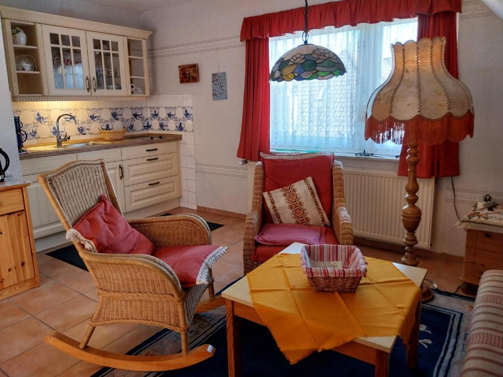 Appartements Lütje Stuuv - Süd-Balkon und Deichnähe, Krummhörn