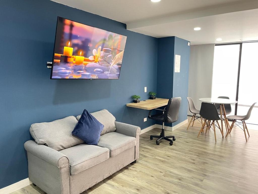 Laureles Loft con terraza privada cerca Parques Del Río - 2