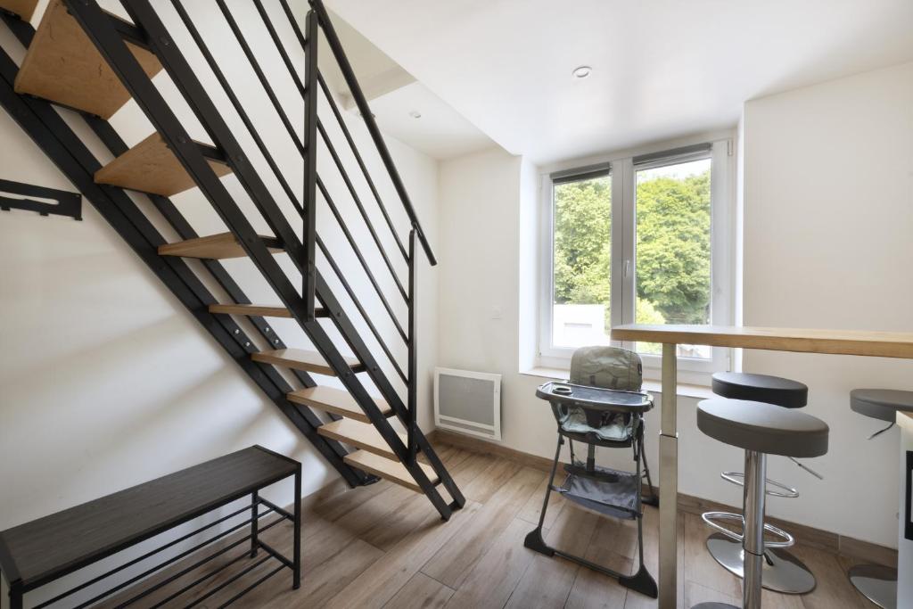 Duplex rénové parking gratuit Lyon 9 - 5