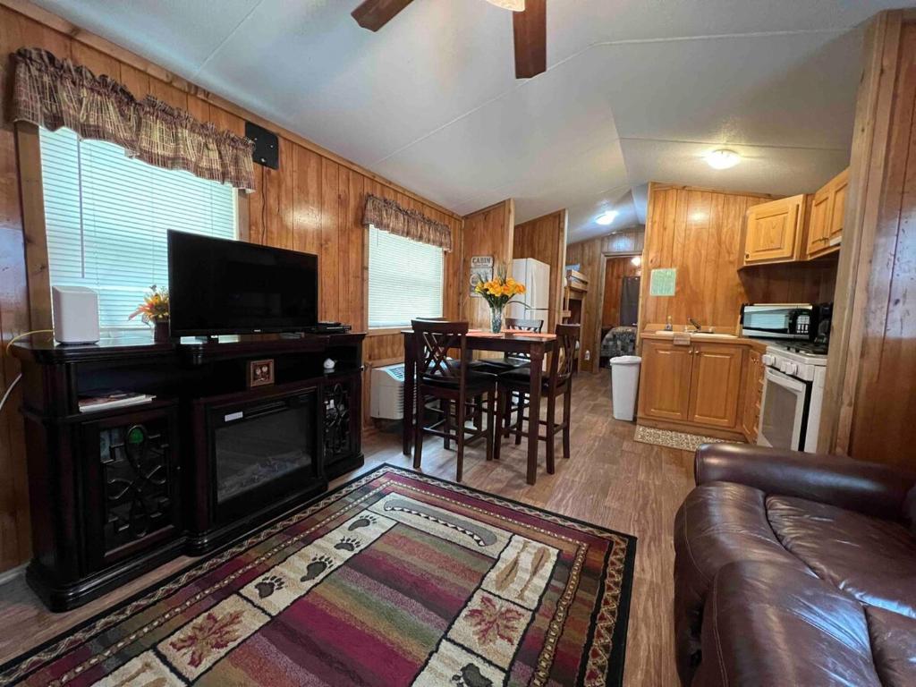 Waterfall Rush Tiny Home on River, Cosby