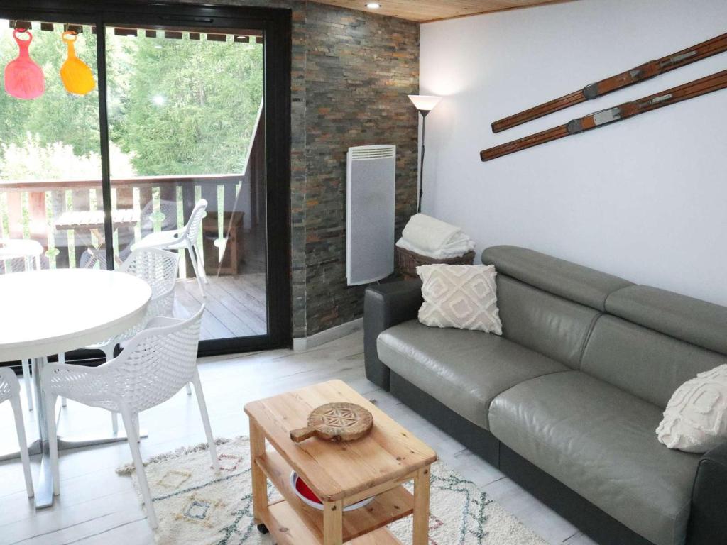 Studio cosy bord de piste aux Orres avec balcon, animaux acceptés - FR-1-322-667 - 1