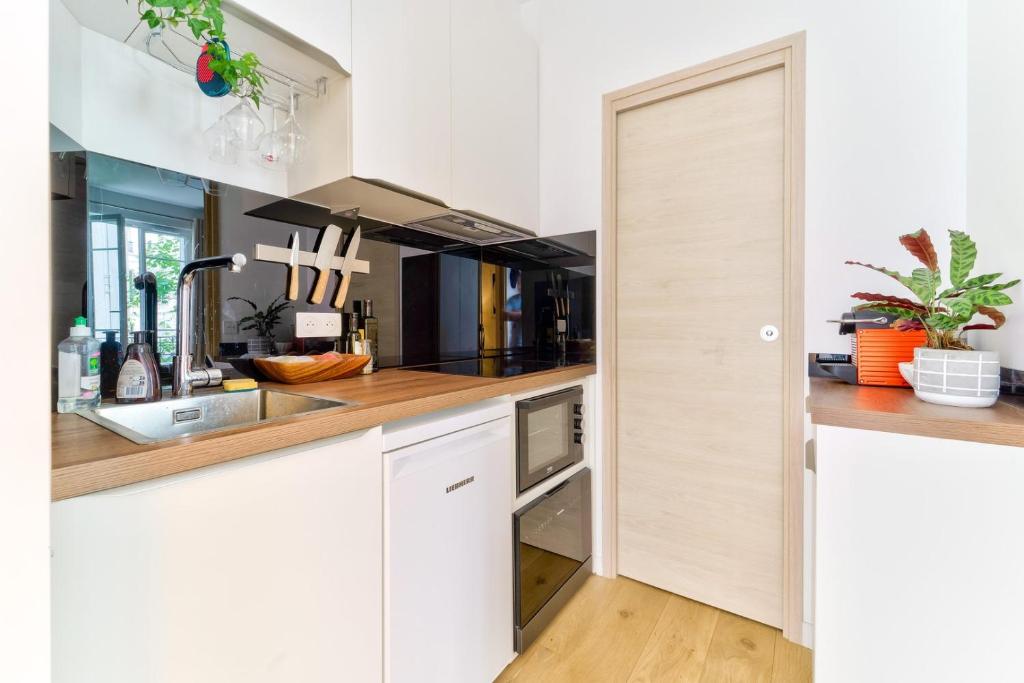 Parisian Charm, Modern & Quiet Studio - 5