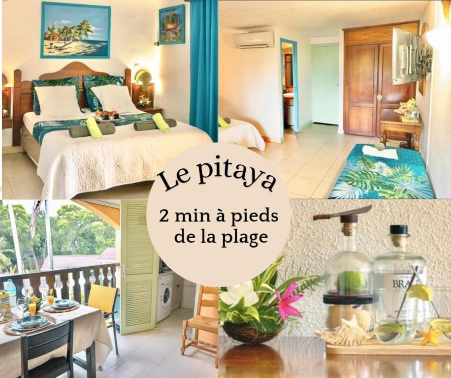 LE PITAYA à 2 min à pieds de la mer, Sainte-Anne
