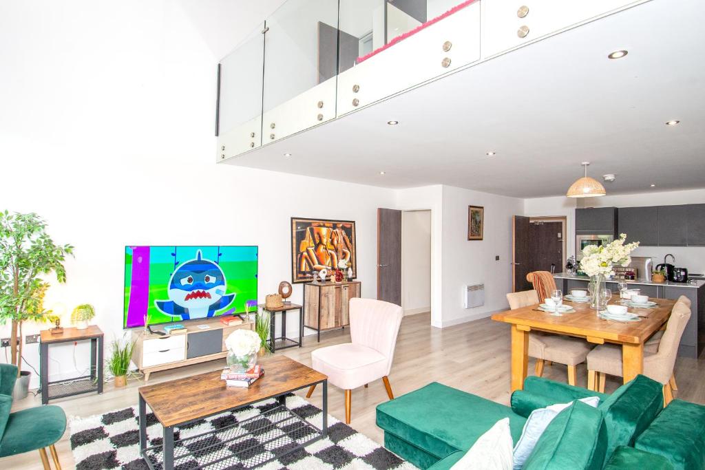 2BR Flat WiFi, Parking Contractors & Families, Bradford