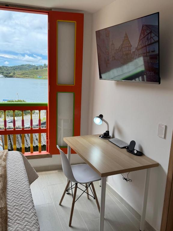 Apartamento en el parque principal con vista a la represa - 4