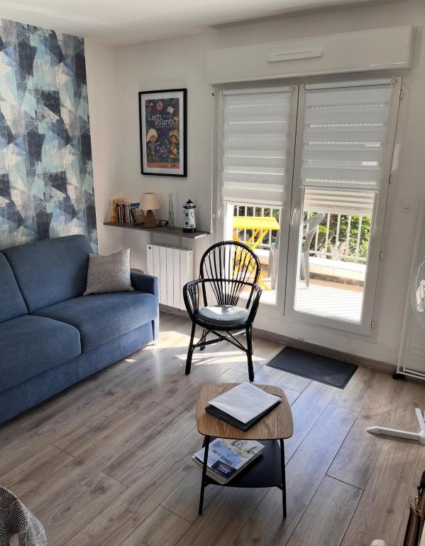 Studio avec grand balcon Marin - 1