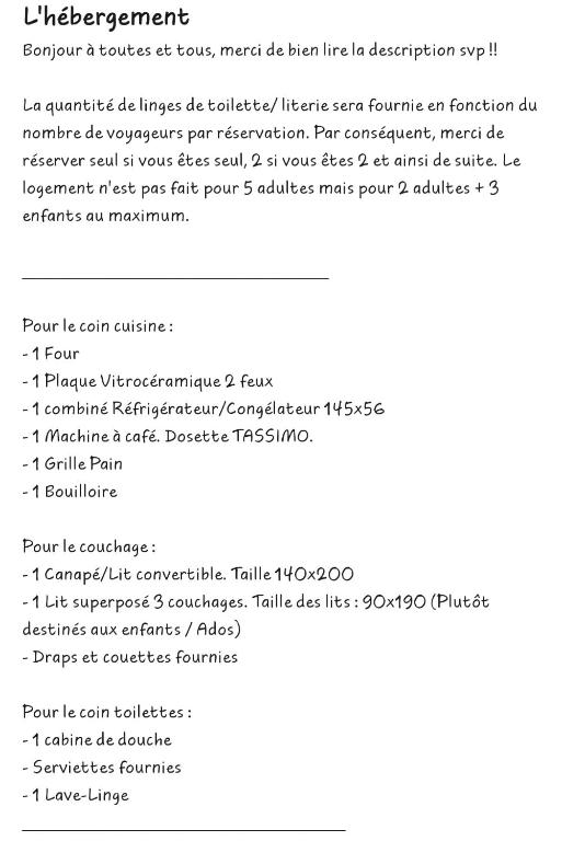 Home2Sea - Piscine, Jardin, studio cabine, 1 canapé lit convertible 2 ADULTES, 1 lit superposé triple 3 ENFANTS ou ADOS - 3