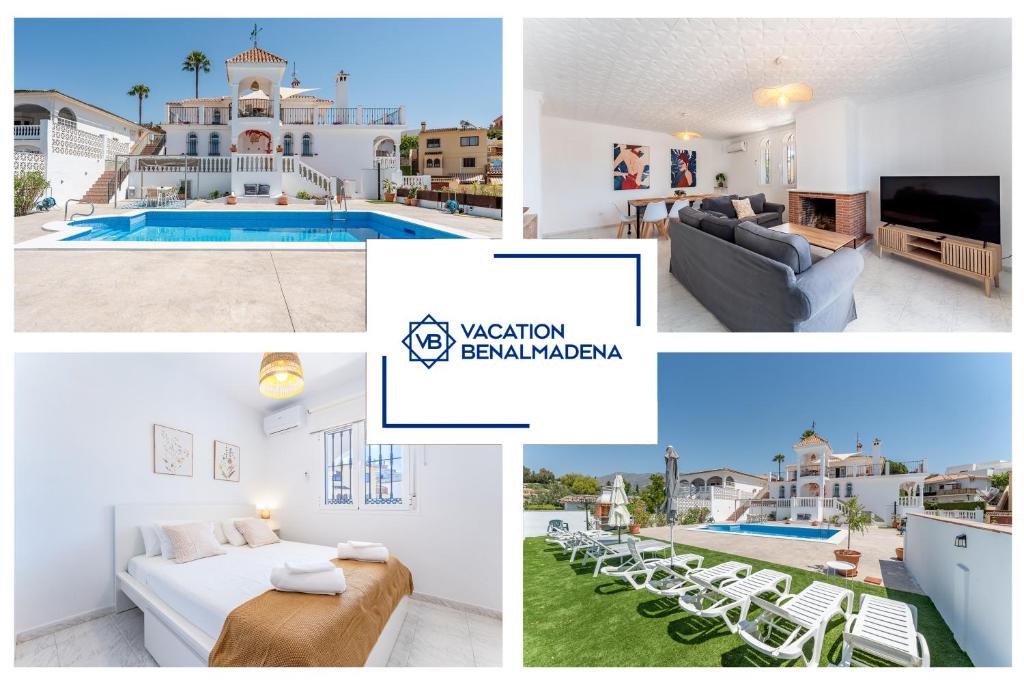 VB Villa Coto 7BR w Pool & Views, Santa Fe de los Boliches