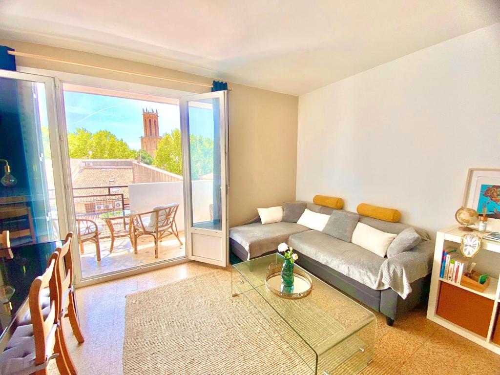 Charmant Appartement Proche Centre Balcon Belle Vue Cathédrale, Aix-en-Provence