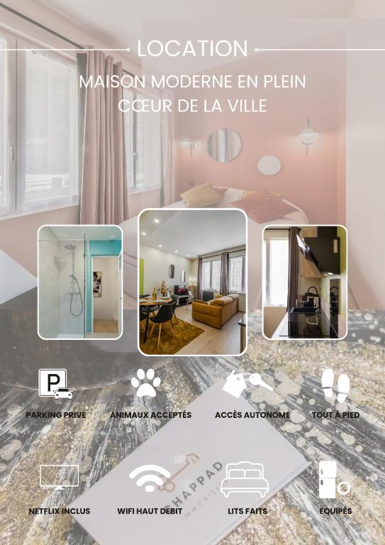 Le Cotin des Cordiers 2, F2 hypercentre, avec parking, Le Tréport