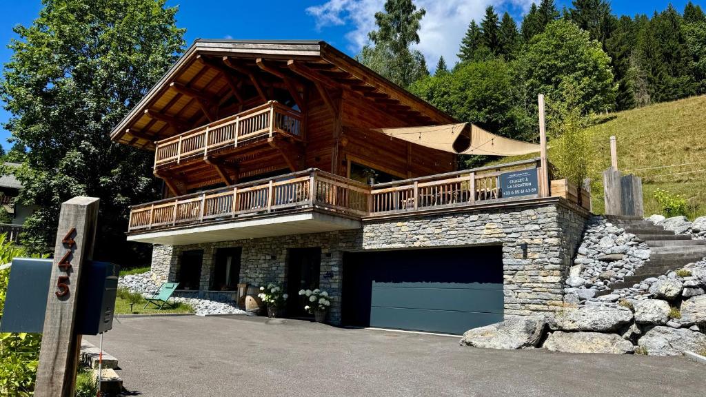 NOUVEAU ! Chalet Casa Di Più - LES GETS - VUE EXCEPTIONNELLE - 10 Personnes - BAIN NORDIQUE, Les Gets