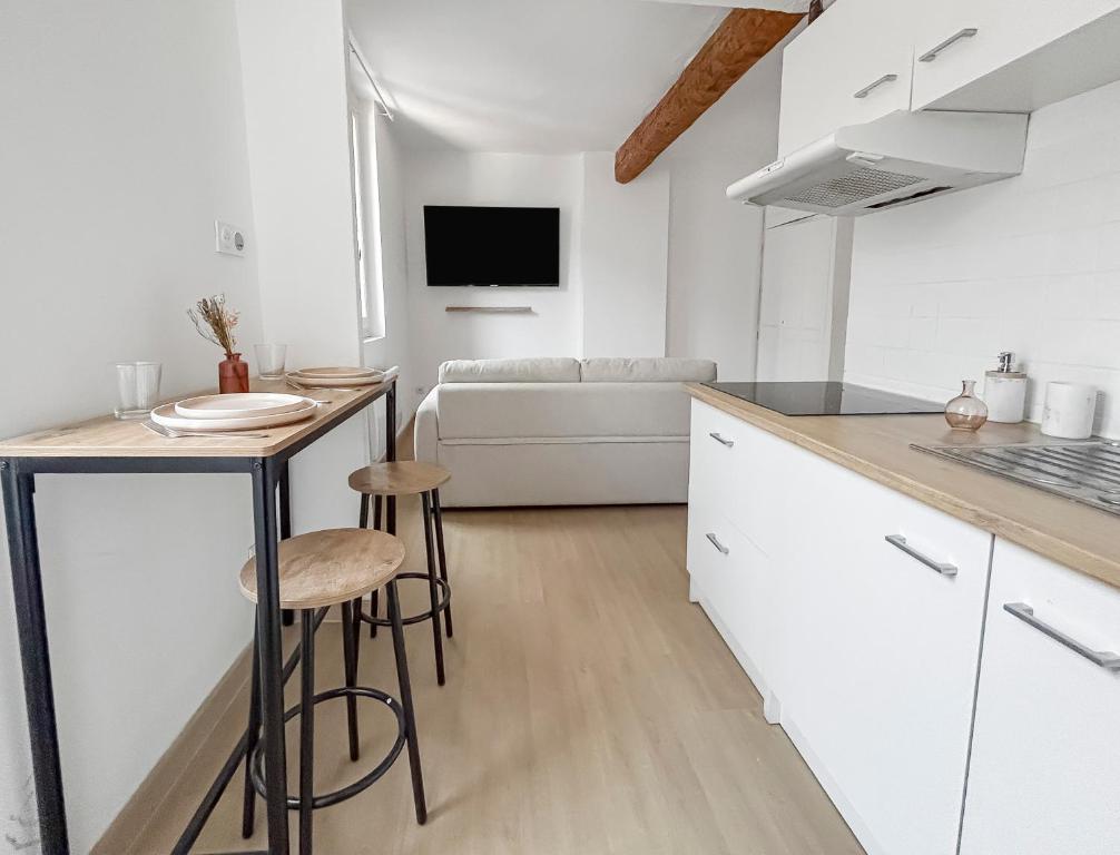Duplex 39 m2 centre Perpignan Wi Fi haut débit - 3