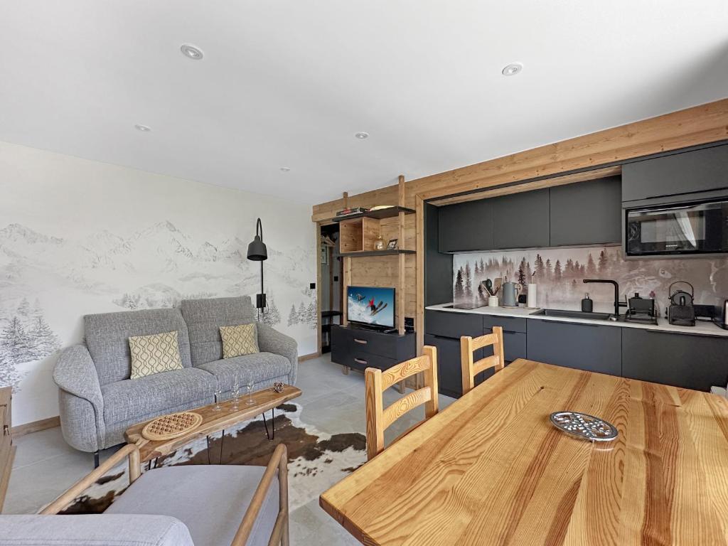 CA111 - Studio 4 pers centre des Carroz - 2
