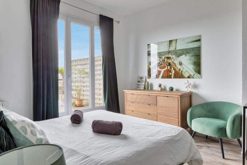 Le Léon Gambetta appartement avec terrasse vue mer - 4