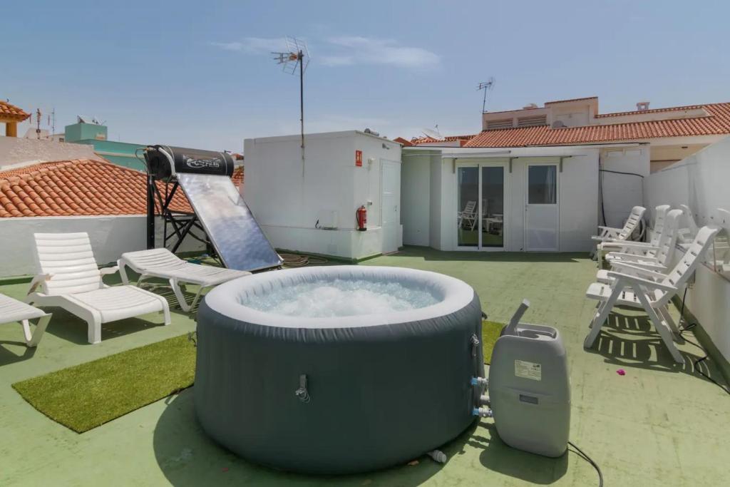 Suite con terraza y jacuzzi privada en Maspalomas - 2