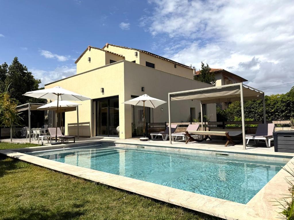Villa moderne pour 8 personnes - Vue sur Nice ! - 3