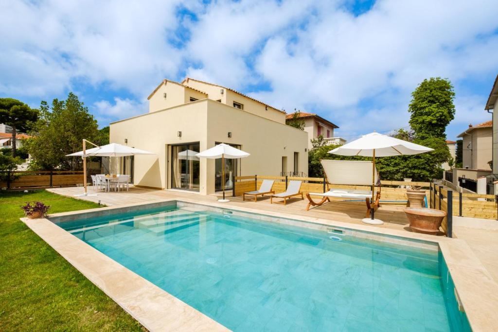 Villa moderne pour 8 personnes - Vue sur Nice ! - 4