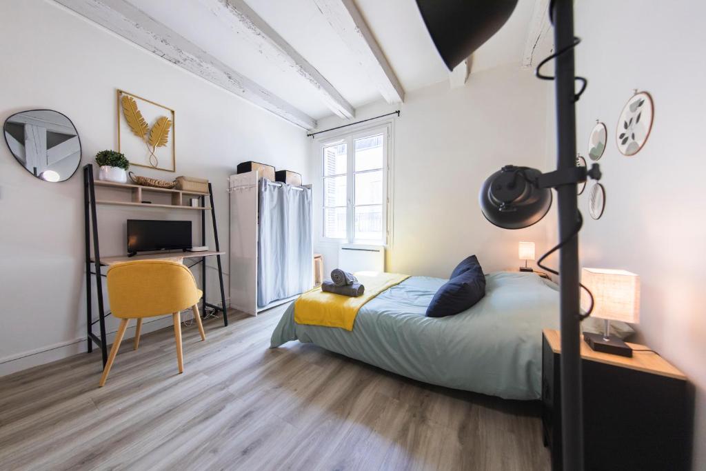 Studio Cosy Les 3 écritoires, hyper centre, wifi, VELORA - 4