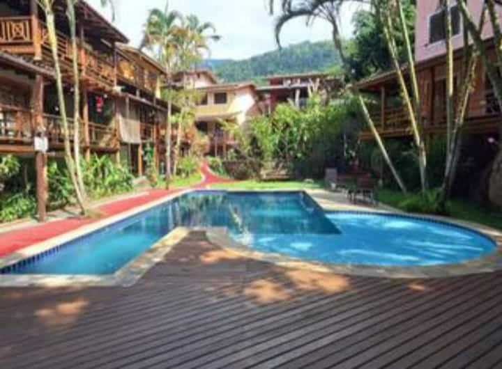 House in IlhaBela - Condominium with Swimming Pool, Ilhabela