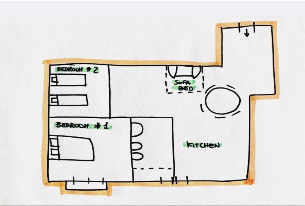 Casa SEBA, Modern Retro Escape I 2 Bedrooms, Parking, Elevator, Crib - 5