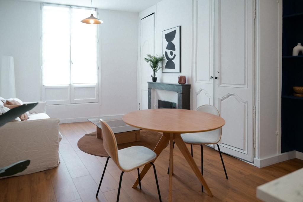 Joli studio chaleureux centre ville Angers - 2 personnes - 5